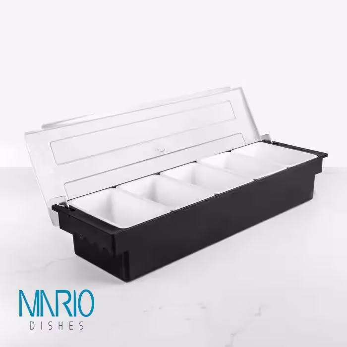 باکس پلاستیکی گیتار 5 خانه، ابعاد 15×50 سانتی‌متر
