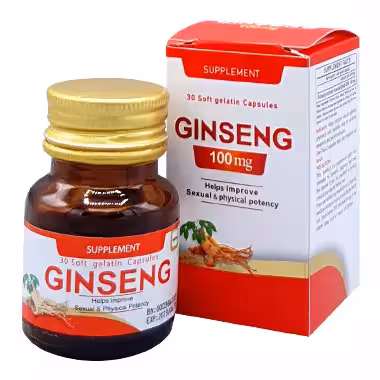کپسول ژلاتینی جینسینگ 100 میلی گرم دانا