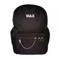 کوله پشتی طرح زنجیردار Max  مناسب دخترانه و زنانه