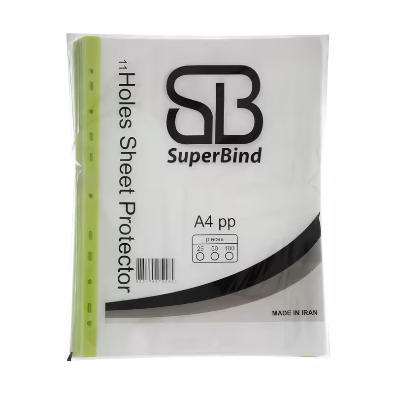 کاور 50 میکرون A4 سوپر بایند