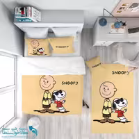 روتختی طرح snoopy سایز یکنفره کد A2957