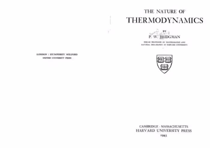 خرید و دانلود نسخه کامل کتاب The Nature of Thermodynamics
