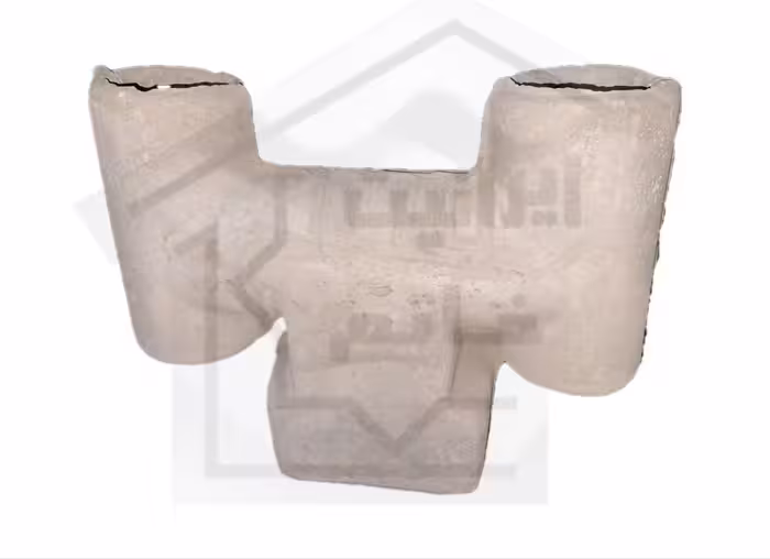 کلاهک H لوله سیمانی کتابی 20 * 15