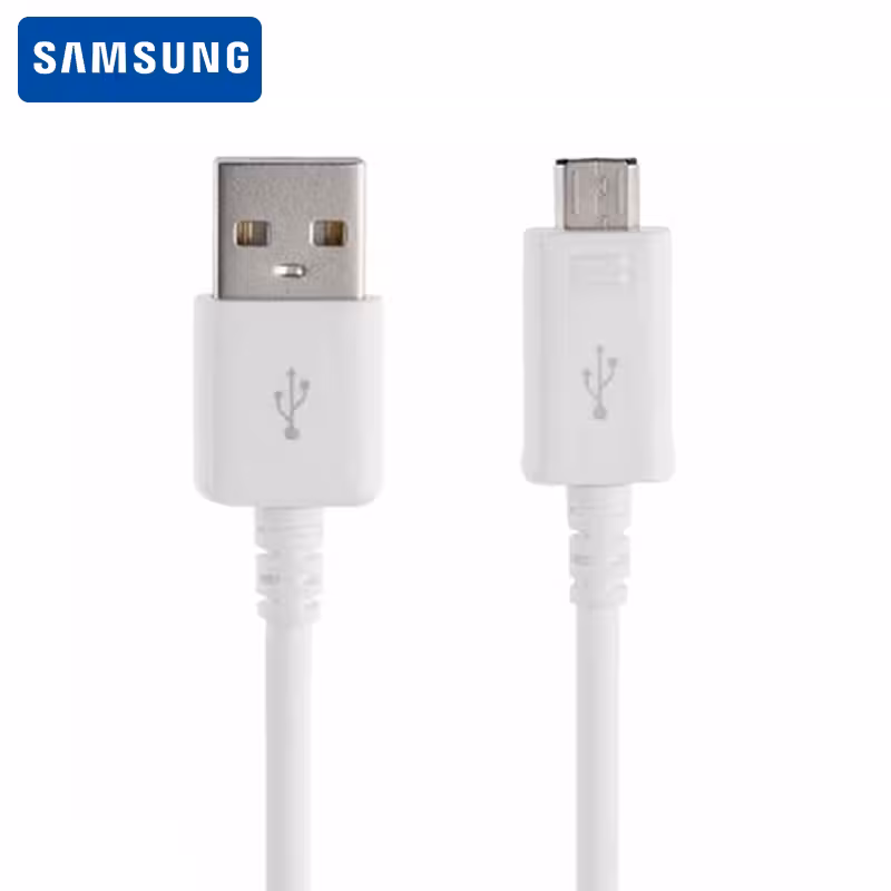 کابل میکرو یو اس بی سامسونگ نوت 4 فست شارژ  Samsung MicroUSB Fast charge Data cable Note 4 ECB-DU4EWE