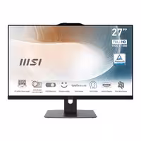 کامپیوتر All-in-One 27 اینچ ام اس آی مدل Modern AM272P 13M با پردازنده i3-1315U، حافظه 1 ترابایت SSD و 8 گیگابایت رم