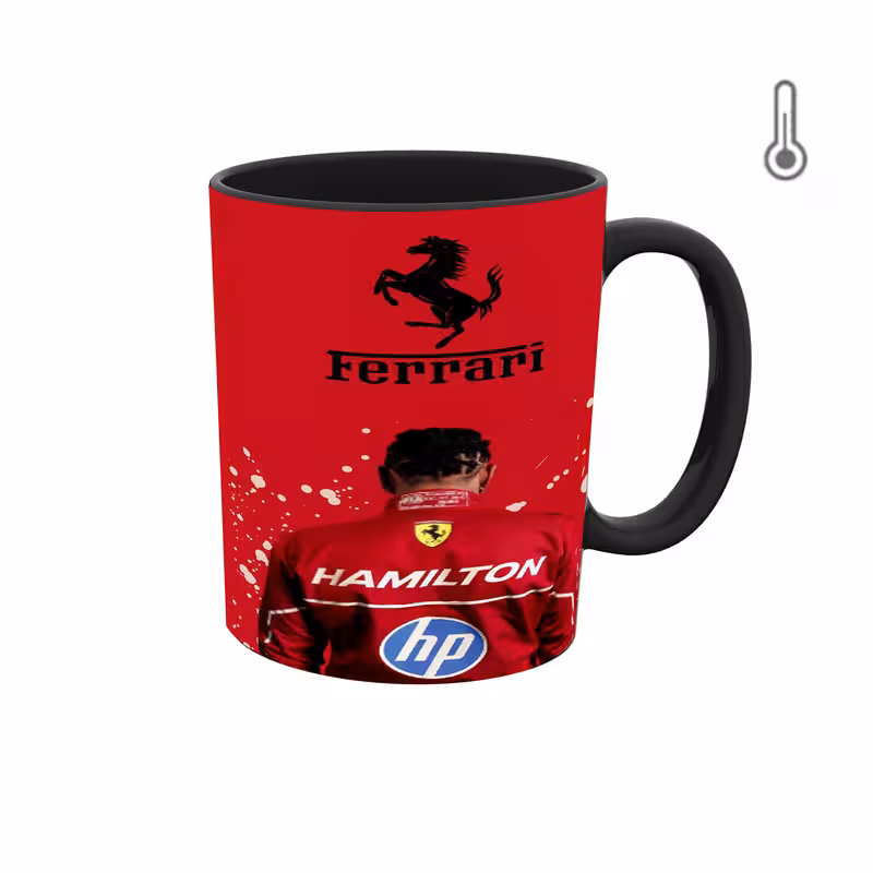 ماگ حرارتی  فرمول 1 همیلتون و فراری