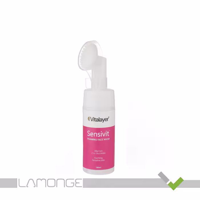 فوم شستشوی صورت ویتالیر مدل Sensivit مناسب پوست حساس حجم 150 میلی لیتر