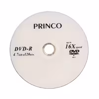 دی وی دی خام 4.7 گیگ پرینکو مشکی