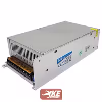 منبع تغذیه کف خواب 12 ولت 40 آمپر فن‌دار ادیسون مدل S-500-12