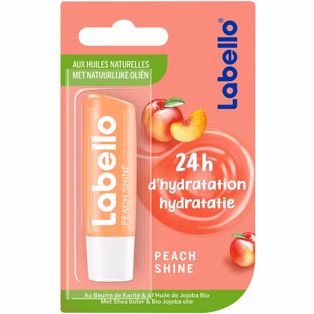 بالم لب لابلو هلو PEACH SHINE