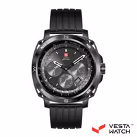 ساعت مچی هوشمند سوئیس میلیتاری SWISS MILITARY مدل SM-WCH-DOM4-GUNF-BLKSIS