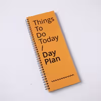 تودولیست Day Plan نارنجی لنگو (Lango)