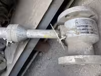 شیر توپی 2 اینچ سایکولوژیک دابلکس دسته بلند دو تیکه ریس فیس کلاس 150 SEAT UNS S32750 STEM  UNS S32750  BALL UNS S32750 BODY F51