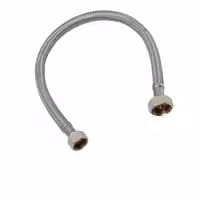 شیلنگ رابط دوسر مهره استیل (50 سانتی)