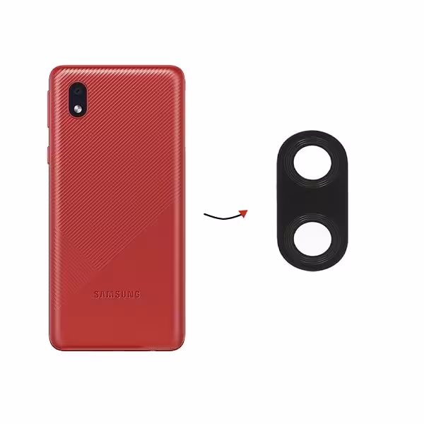 شیشه لنز دوربین Glass Camera Lens Samsung A01 Core A11 A21 A31 A41 A51 A71 A10S A20S A30S A50S A70s A21S