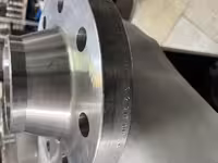 فلنج گلودار "4 ریس فیس دابلکس  کلاس 300  رده10  5.B16 از جنس  SA182/F51 F37