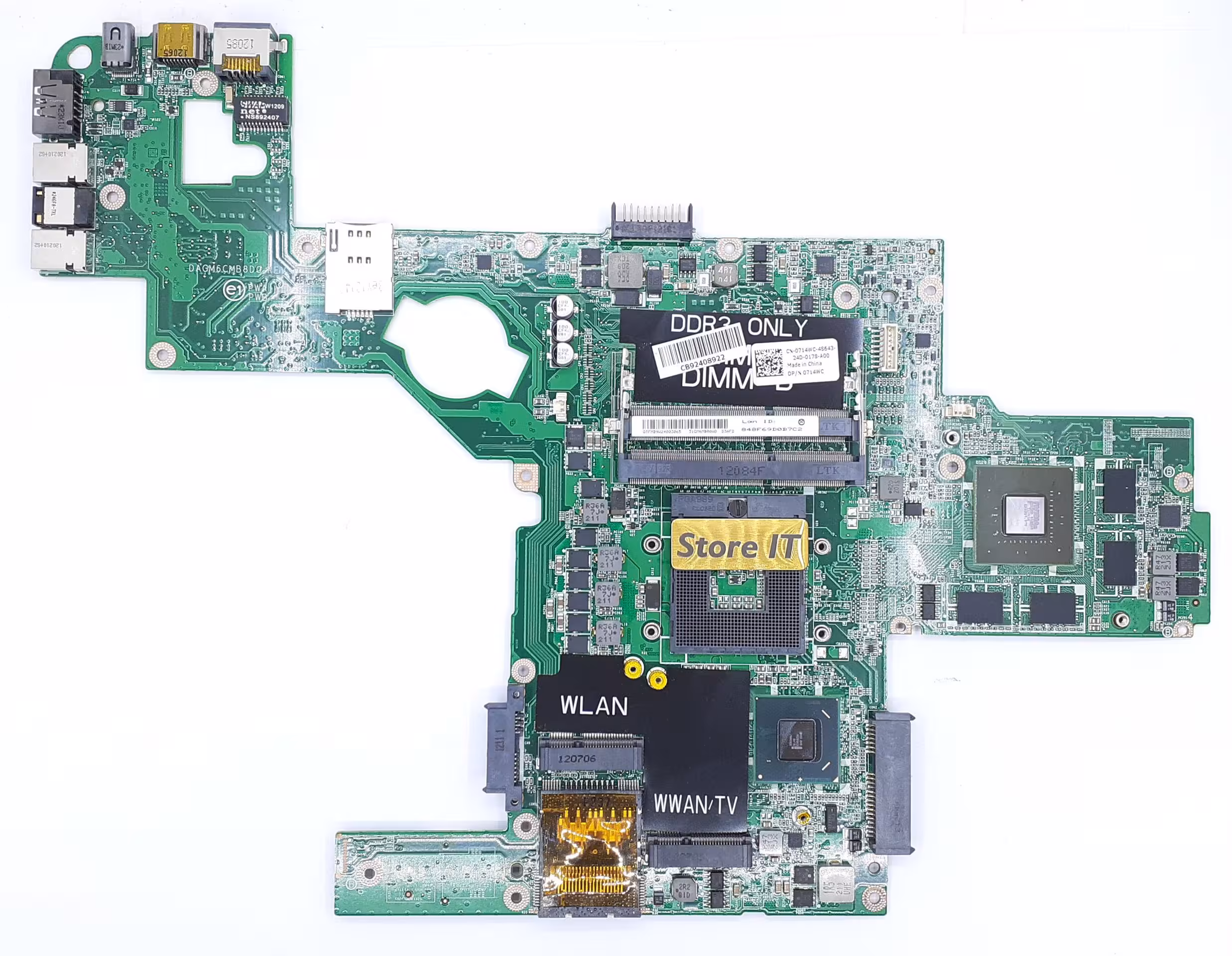 مادربرد لپ تاپ دل XPS L502 I7 Support با گرافیک 1GB - فروشگاه اینترنتی استور آی تی