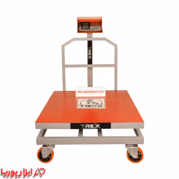 باسکول 800 کیلویی کمری بدنه تیرکس 80*80   چرخ دار