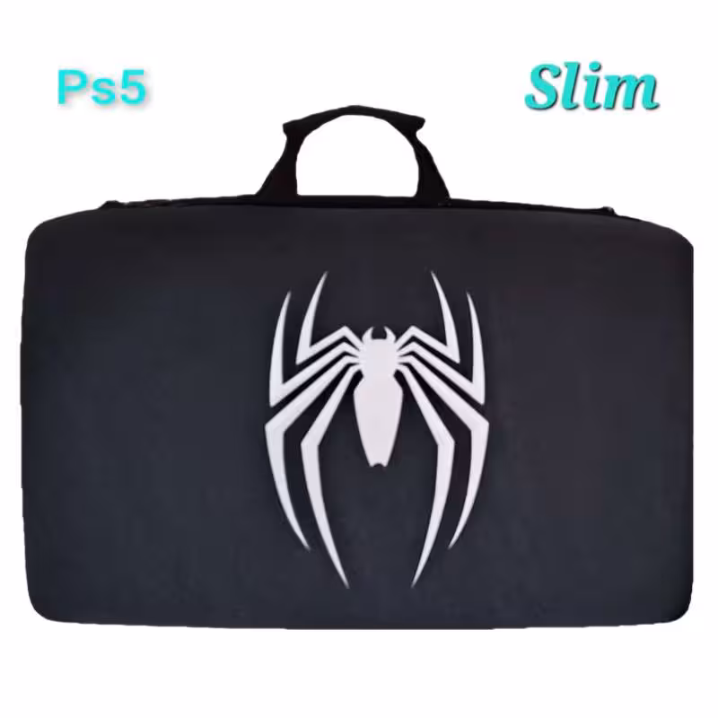 کیف حمل PS5 مدل slim طرح spider