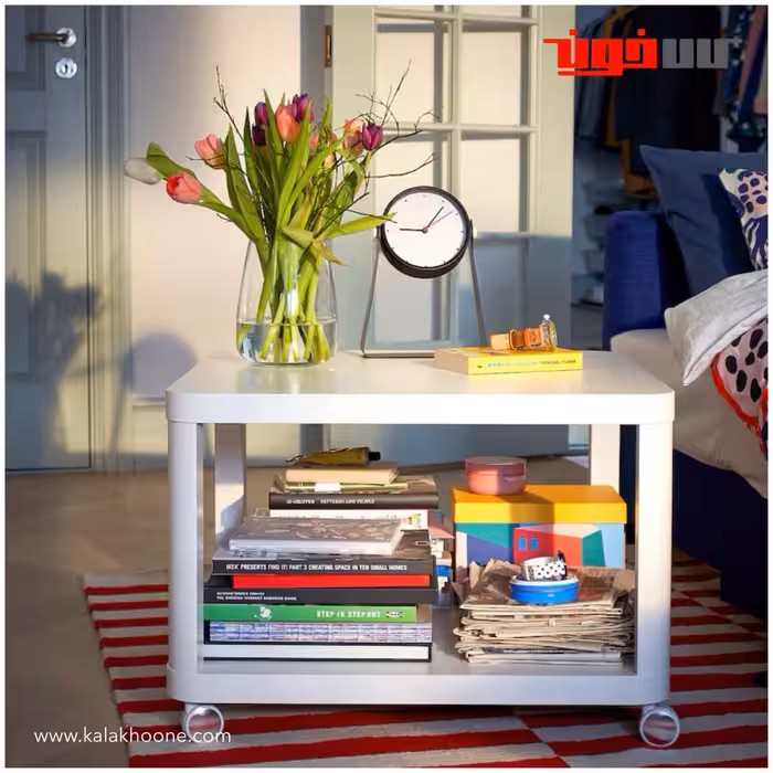 میز چرخ دار ایکیا مدل TINGBY