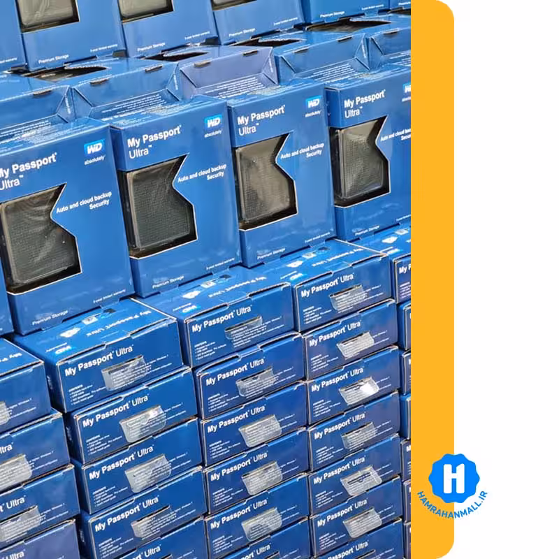 باکس هارد USB 3.0 وسترن مدل My Passport Ultra پک 100 عددی