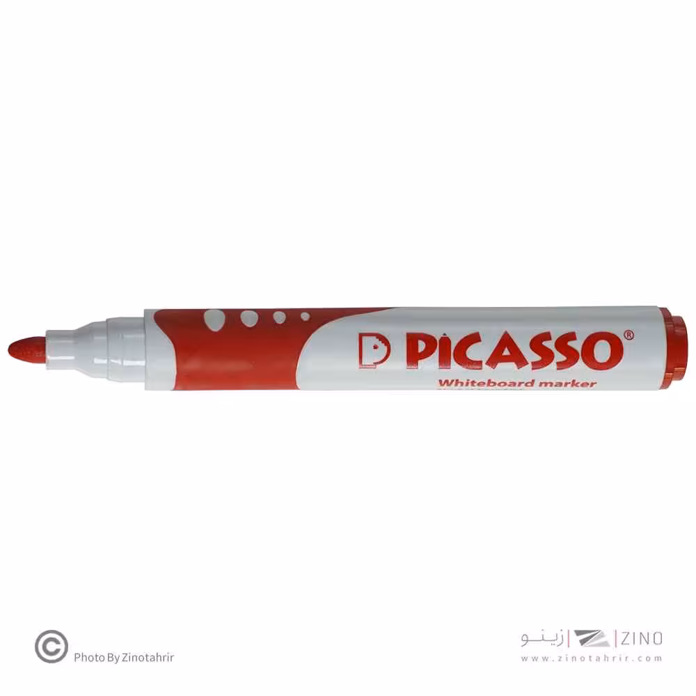ماژیک وایت برد گرد قرمز پیکاسو