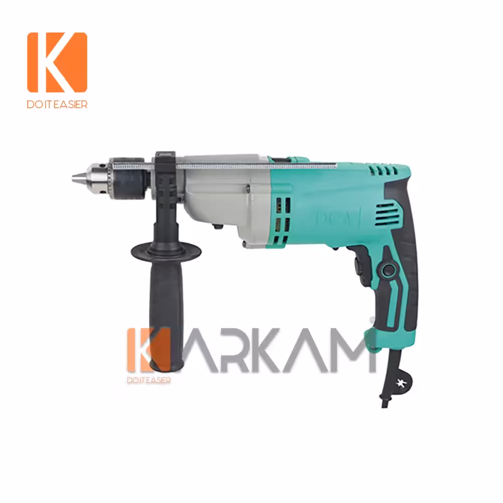 دریل سه نظام آچاری چکشی گیربکسی 13میلیمتر 720وات DCA مدل AZJ 20