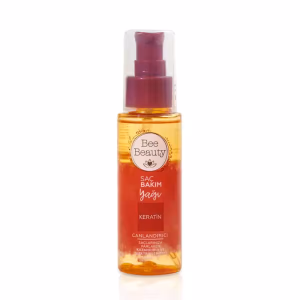 روغن مو bee Beauty مدل keratin حجم 75 میل ساخت ترکیه