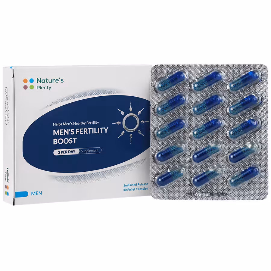 قرص منز فرتیلیتی بوست نیچرز پلنتی 30 عددی