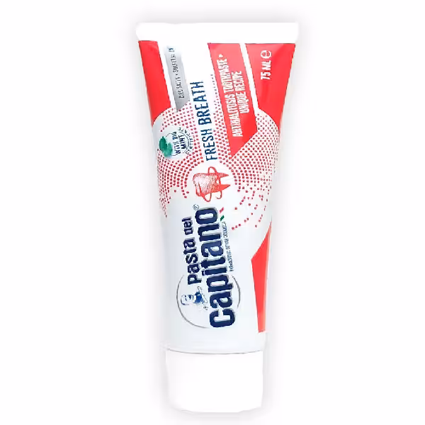 خمیر دندان و خوشبو کننده دهان پاستا دل کاپیتانو-حجم75ml