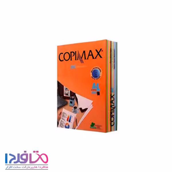 کاغذ رنگی A4 کپی مکس 10 رنگ 80 گرمی