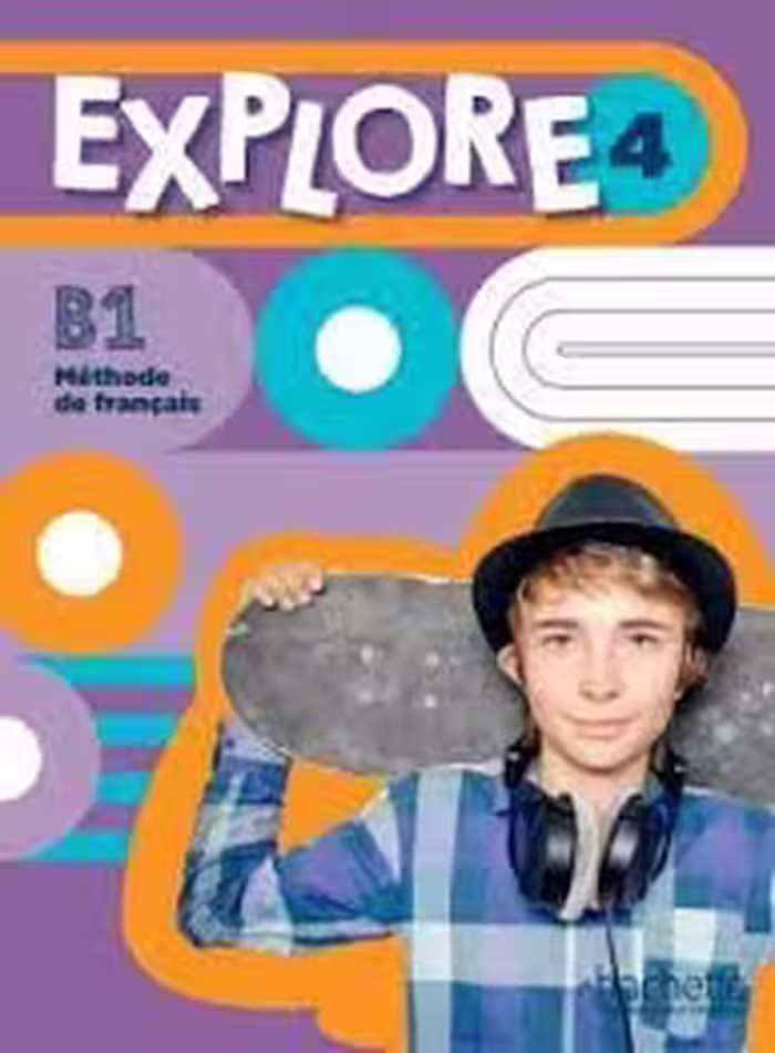 کتاب فرانسوی explore 4 livre   cahier  mp4