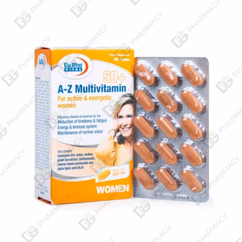 مولتی ویتامین A-Z بالای 50 سال بانوان دیجی فارماسی