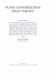 خرید و دانلود نسخه کامل کتاب Plane construction field theory