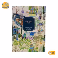 دفتر 100 برگ جلد سخت آزاده AZADEH طرح متنوع
