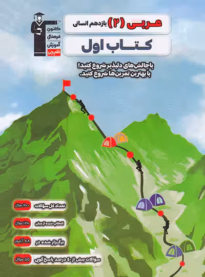 کتاب اول عربی یازدهم انسانی قلم چی - چی بخونم