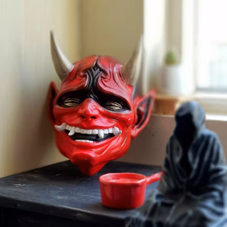 دیوارکوب ماسک hannya