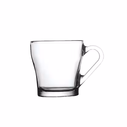 فنجان پاشاباغچه 205 میلی لیتر 2 عدد  مدل کروما  بلور ترکیه کد chroma-55233