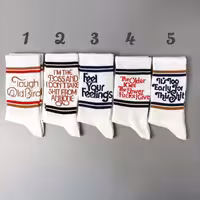 جوراب ساقدار الیت نوشته دار سری Text