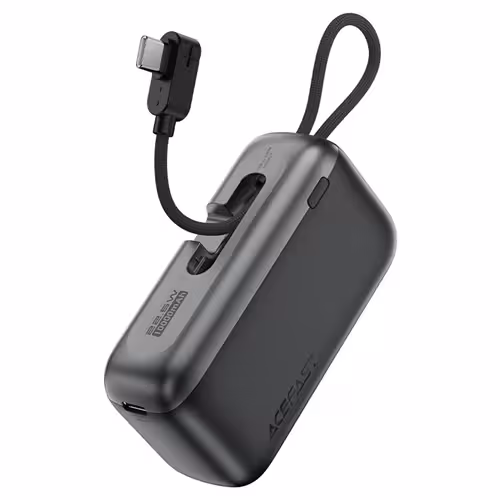 پاوربانک 10000 ایس فست ACEFAST M27 توان 22.5 وات همراه با کابل متصل