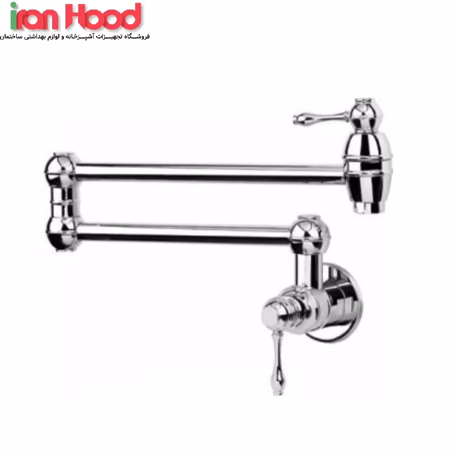 شیر قابلمه پرکن (روگازی) البرز روز مدل پلاتو کروم (ارسال رایگان)