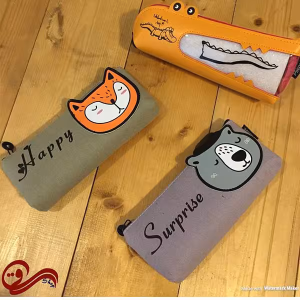 جامدادی فانتزی تمساح Cute Kawaii Lacost Pencil Case