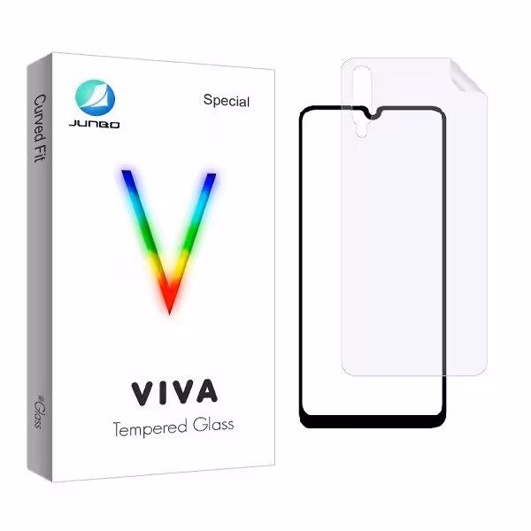 محافظ صفحه نمایش جانبو مدل 2FN مناسب برای گوشی موبایل سامسونگ Galaxy A30s به همراه محافظ پشت گوشی | کالا برتری