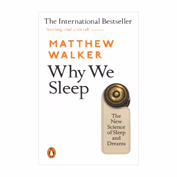 Why We Sleep رمان انگلیسی