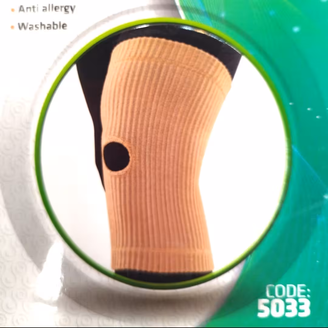 زانوبند کبریتی کشکک باز گرم کننده زانو  تک سایز یک جفت 