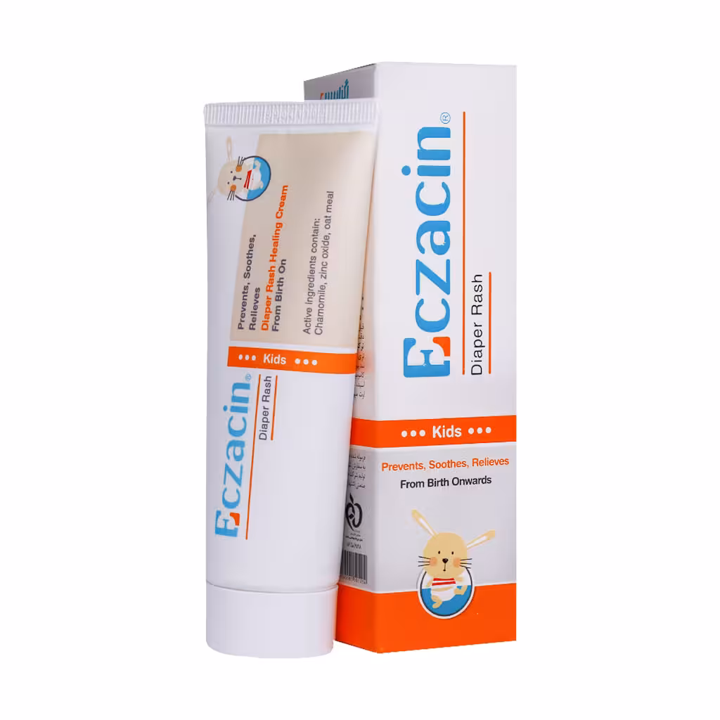 کرم محافظ پای کودک اگزاسین ECZACIN KIDS DIAPER RASH CREAM