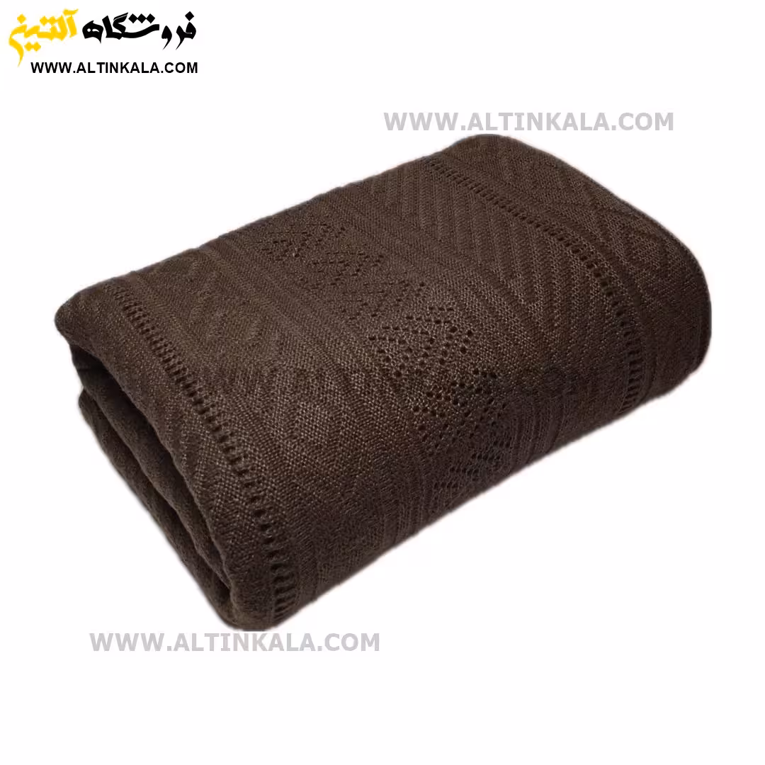 شال مبل بافت (رومبلی) سوپر (تراکم بالا) طرح ارکیده سایز 150×200
