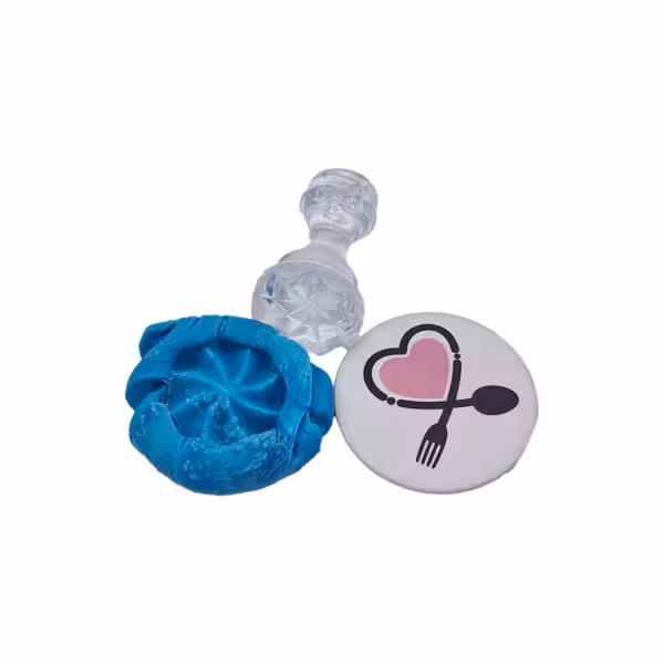 مهر کریستال 2.5 سانتی – کد 122