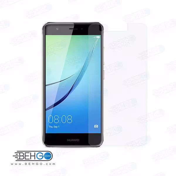 گلس نوا بی رنگ و شفاف هواوی nova یا ,nova محافظ صفحه نمایش شیشه ای Glass Screen Protector huawei nova