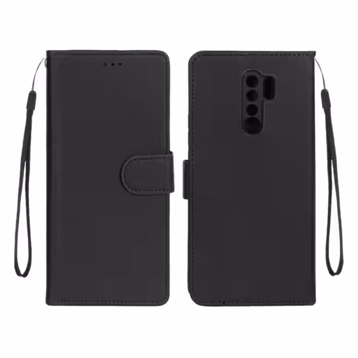 کیف چرمی کلاسوری جا کارتی موبایل مگنتی مدل شیائومی Xiaomi Redmi 9 -کد4063